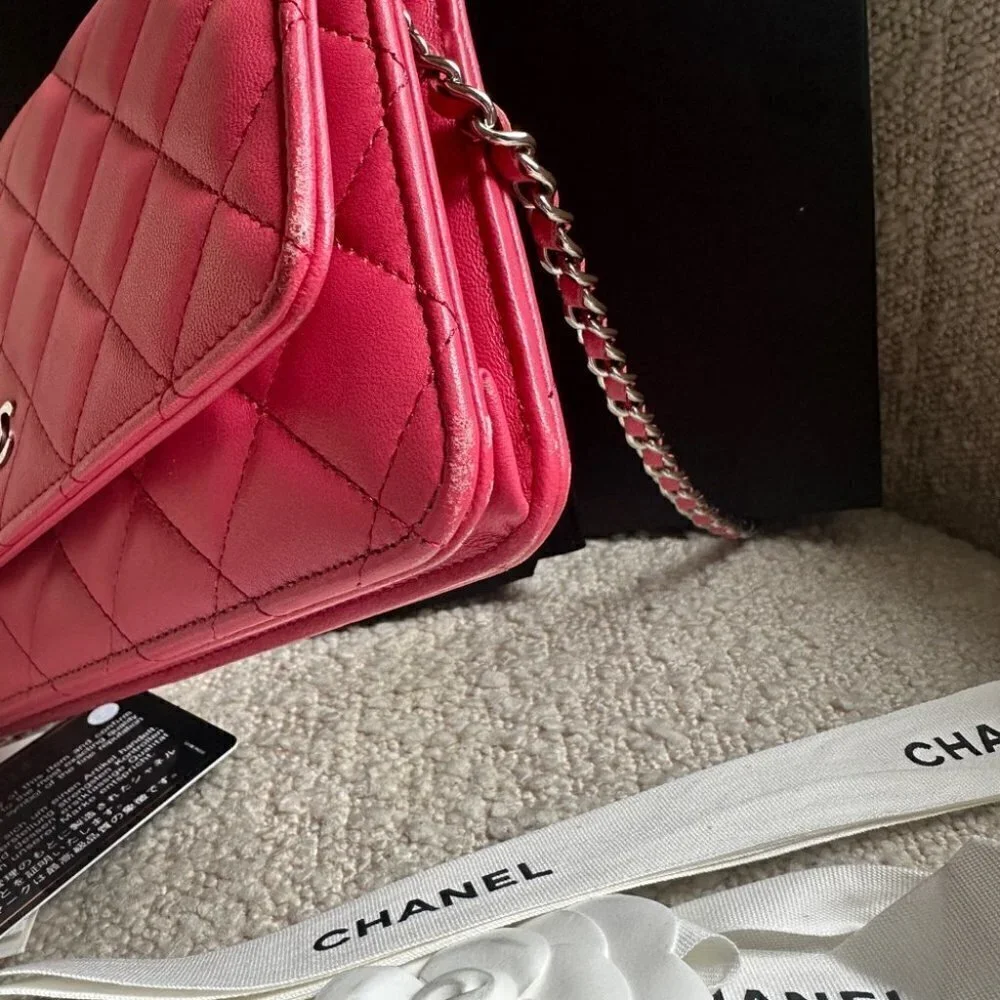 Chanel Barbie Pink Wallet on Chain WOC